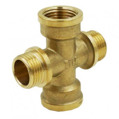 Крестовина Tim ВНВН 1/2", латунь