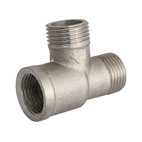 Тройник никелированный Zeissler ВНН 3/4"