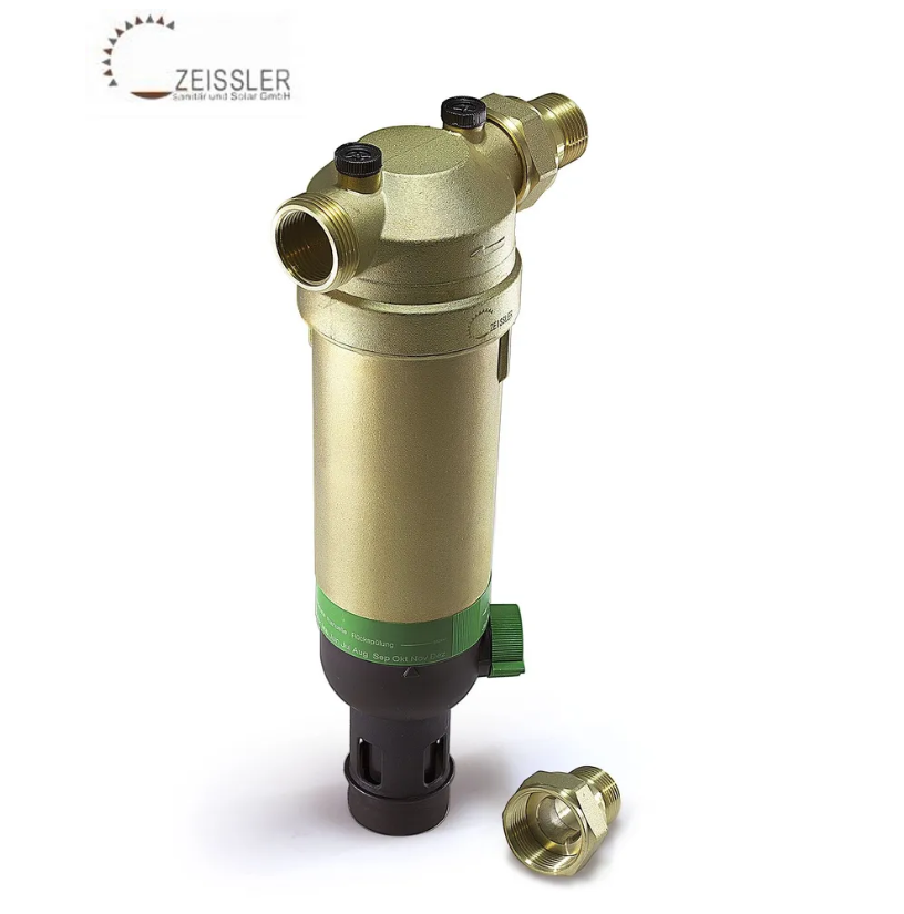 Фильтр с обратной промывкой ZEISSLER F07S04AAM - 1", латунь