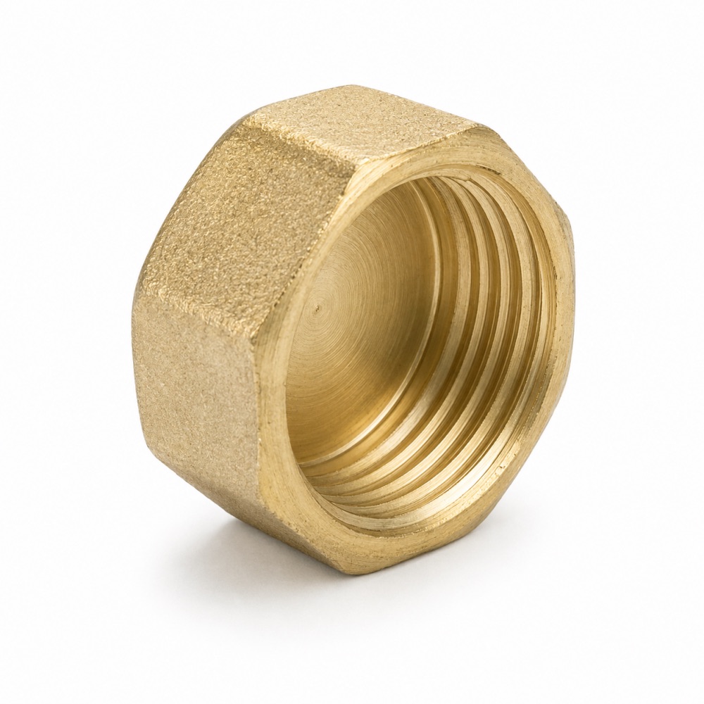 Заглушка Tim ВР 1.1/4", латунь