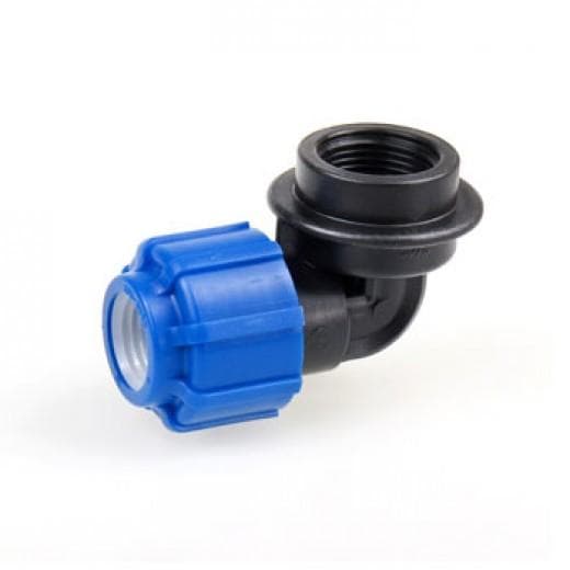 Отвод ПНД ВнР 25*3/4" пластик
