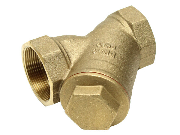 Фильтр косой грубой очистки Tim ВВ 1.1/4" латунь арт. BL5803 — фото 2