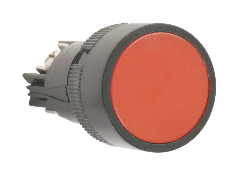 Кнопка SВ-7 "Стоп" красная 1з+1р d=22мм/240В IEK