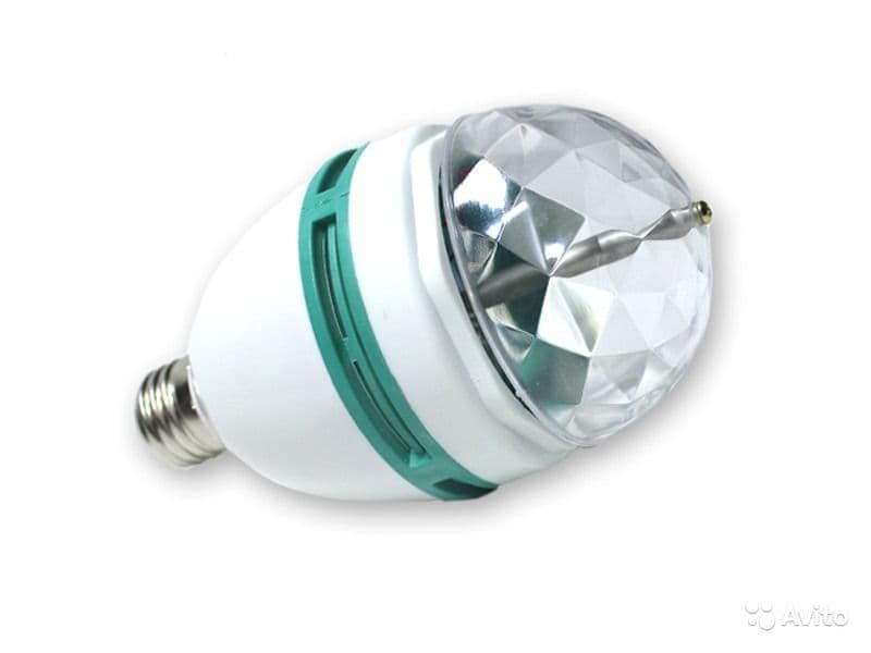 Лампа светодиодная Онлайт DISCO 3Вт RGB Е27