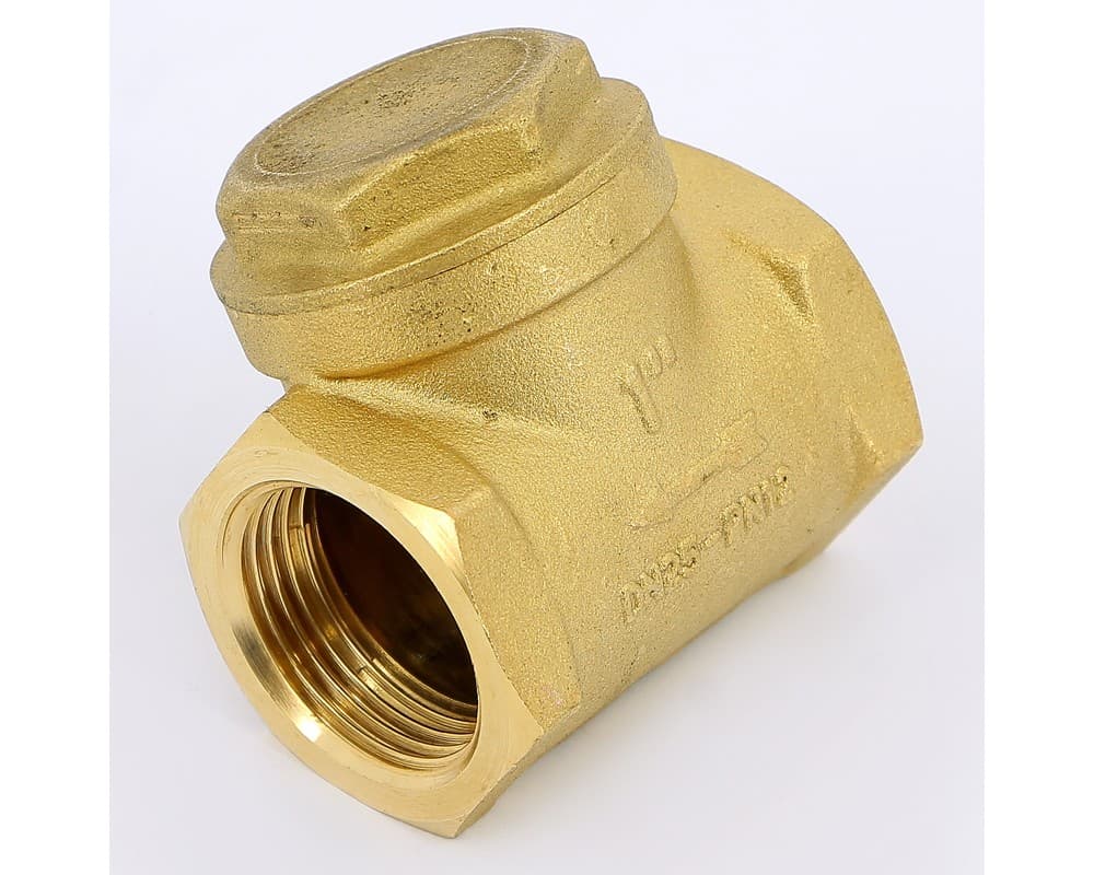 Клапан обратный горизонтальный Tim ВВ 1.1/2", латунь