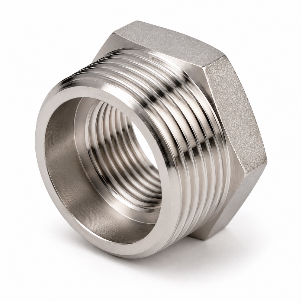 Футорка никелированная Zeissler ВН 1/4" х 3/8"