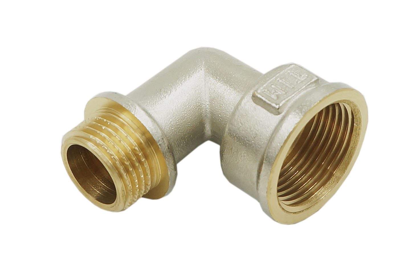Уголок никелированный Zeissler ВН 1/2"