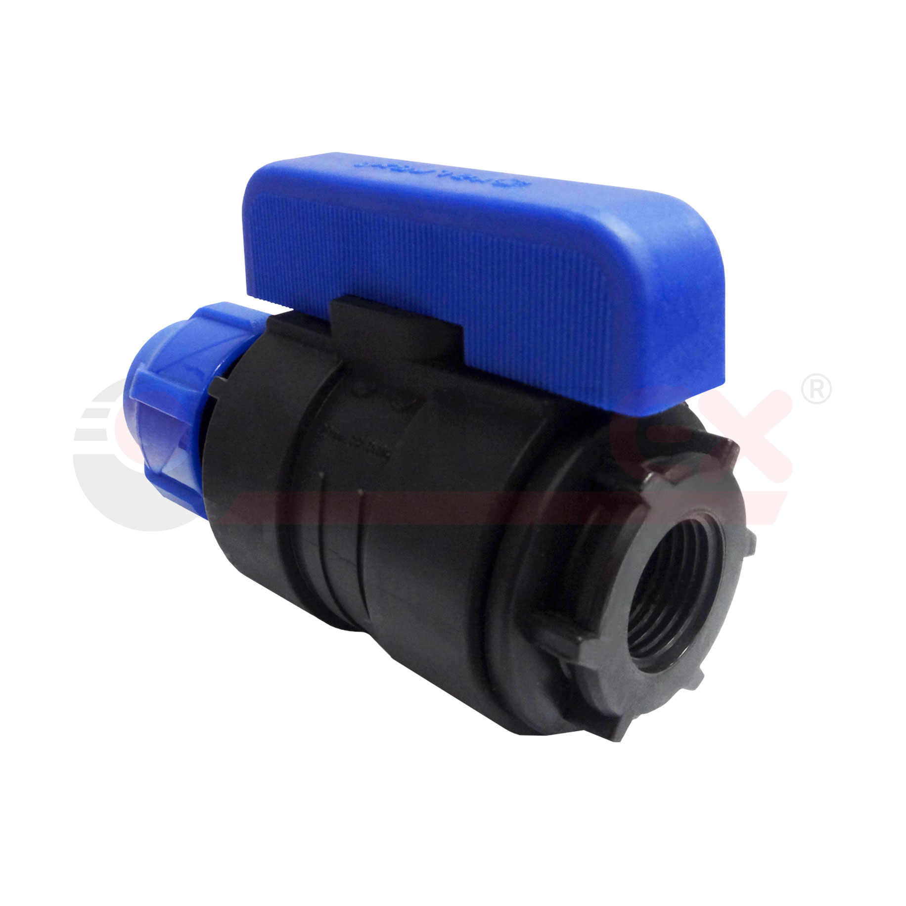 Кран ПНД ВнР 20*3/4" пластик