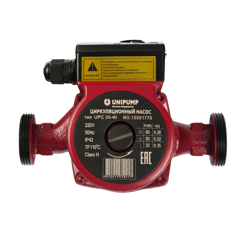 Насос циркуляционный Unipump UPC 25-40 130мм