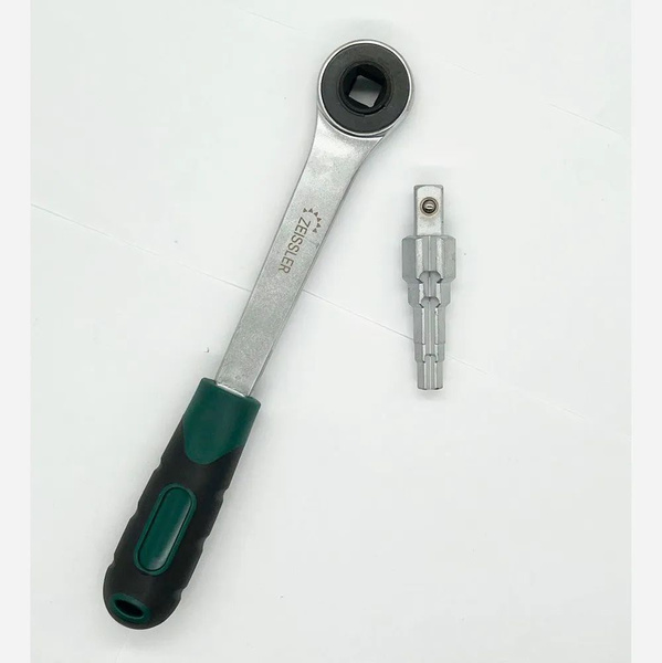 Ключ для американок Zeissler универсальный с трещеткой 3/8'' - 1/2'' - 3/4'' - 1''