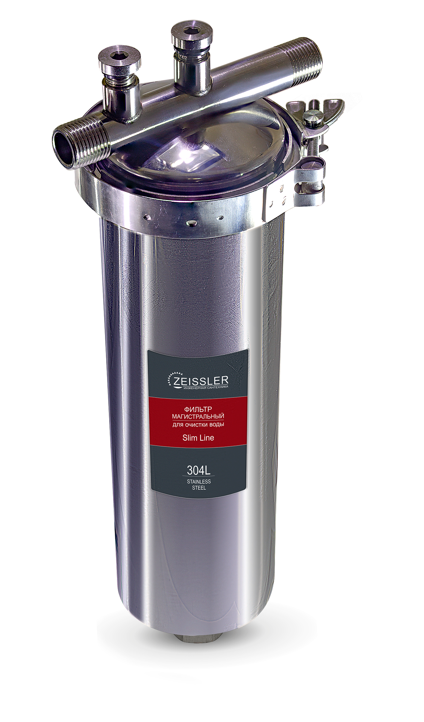 Фильтр магистральный Zeissler ZSm.2202.S.1035 с полипропиленовым картриджем 3/4"