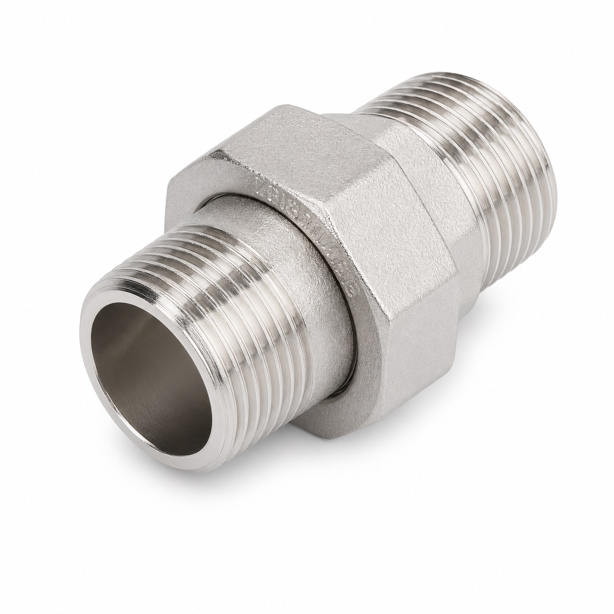 Американка прямая никелированная Zeissler НН 1"