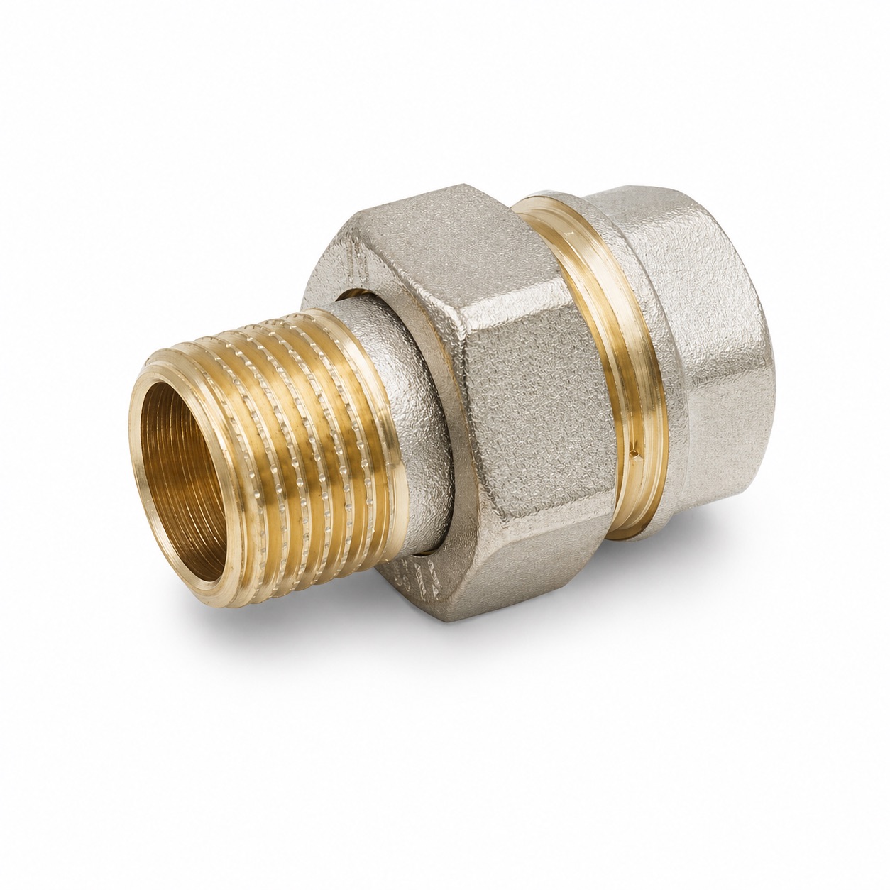 Американка прямая никелированная Zeissler ВН 1/2"