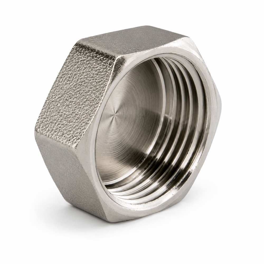 Заглушка никелированная Zeissler ВР 3/4"