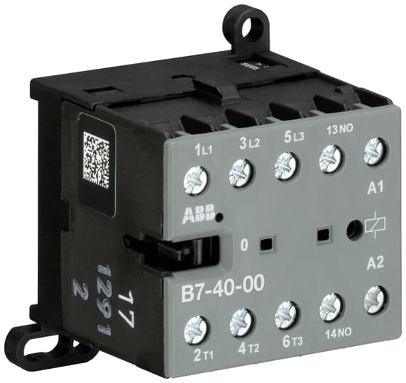 Миниконтактор ABB B7-40-00 12А 400В катушка управления 230В АС